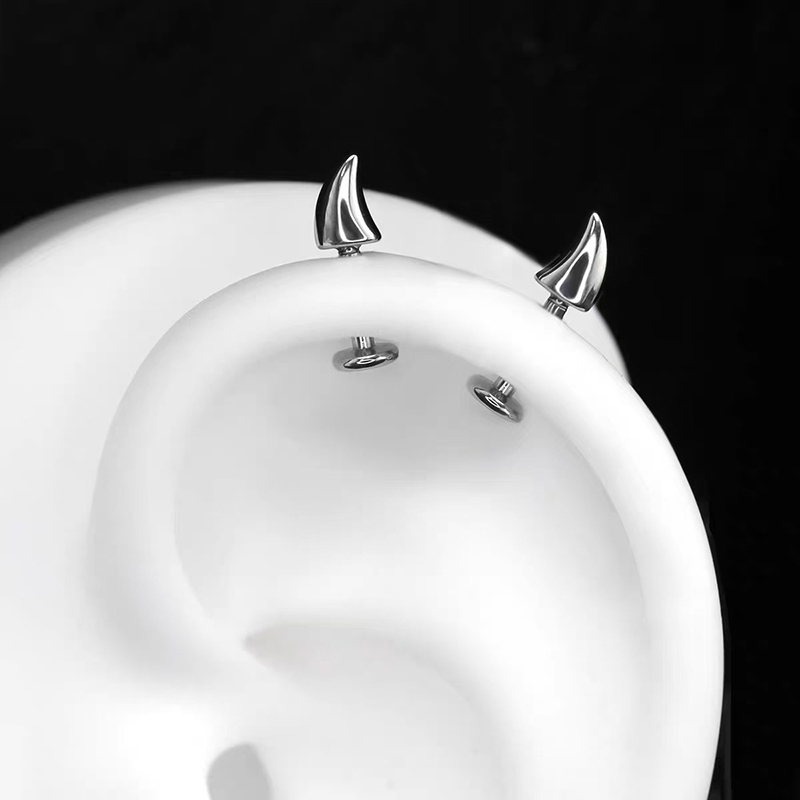 Men'S Accessories Jewelry Sale - Hot Sale Leuke Duivel Hoorn Piercing