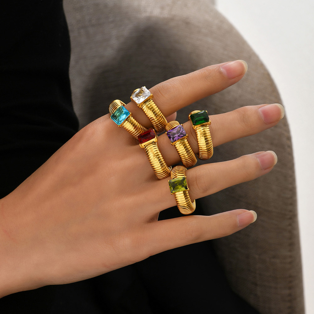 Men'S Accessories Hand Bands - Spiraal Ring Voor Vrouwen Mannen Luxe