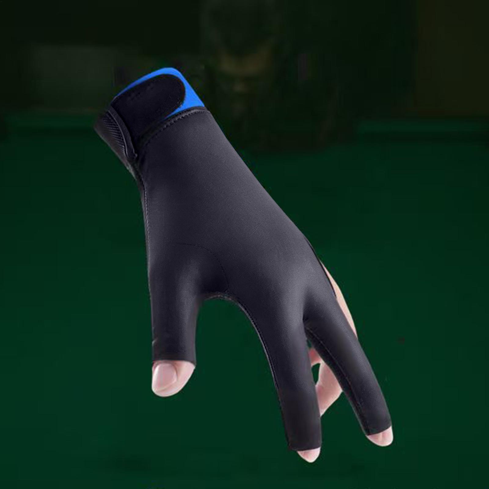 Men Accessories Hand - Biljarthandschoen Linkerhand 3-vingerig Antislip Sportaccessoires Lichtgewicht