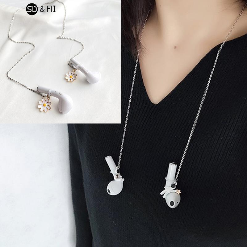 Men Accessories Chain - Mode Anti-Verloren Draadloze Oortelefoon Ketting Voor