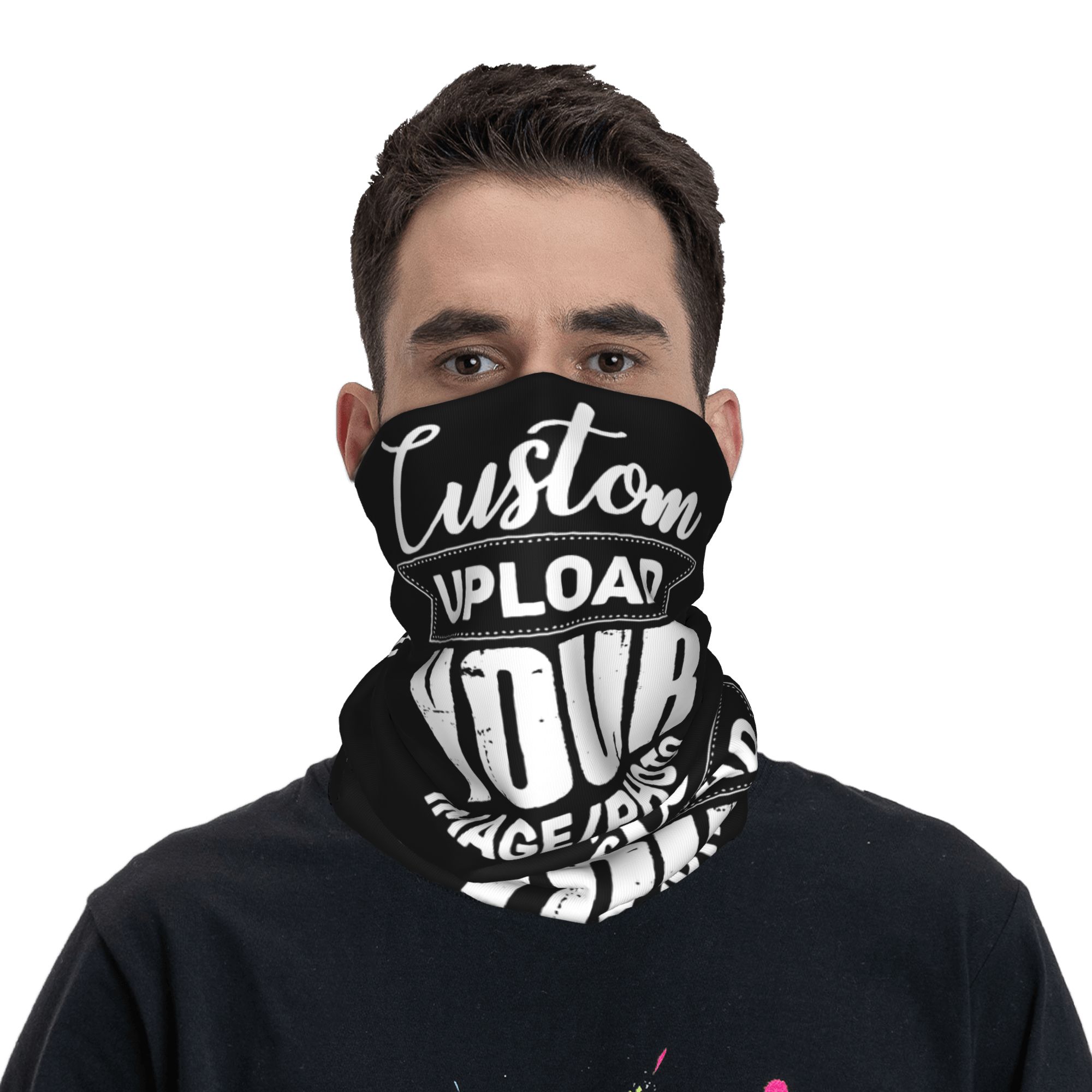Men Accessories Logo - Ontwerp hier uw eigen bandana nekwarmer