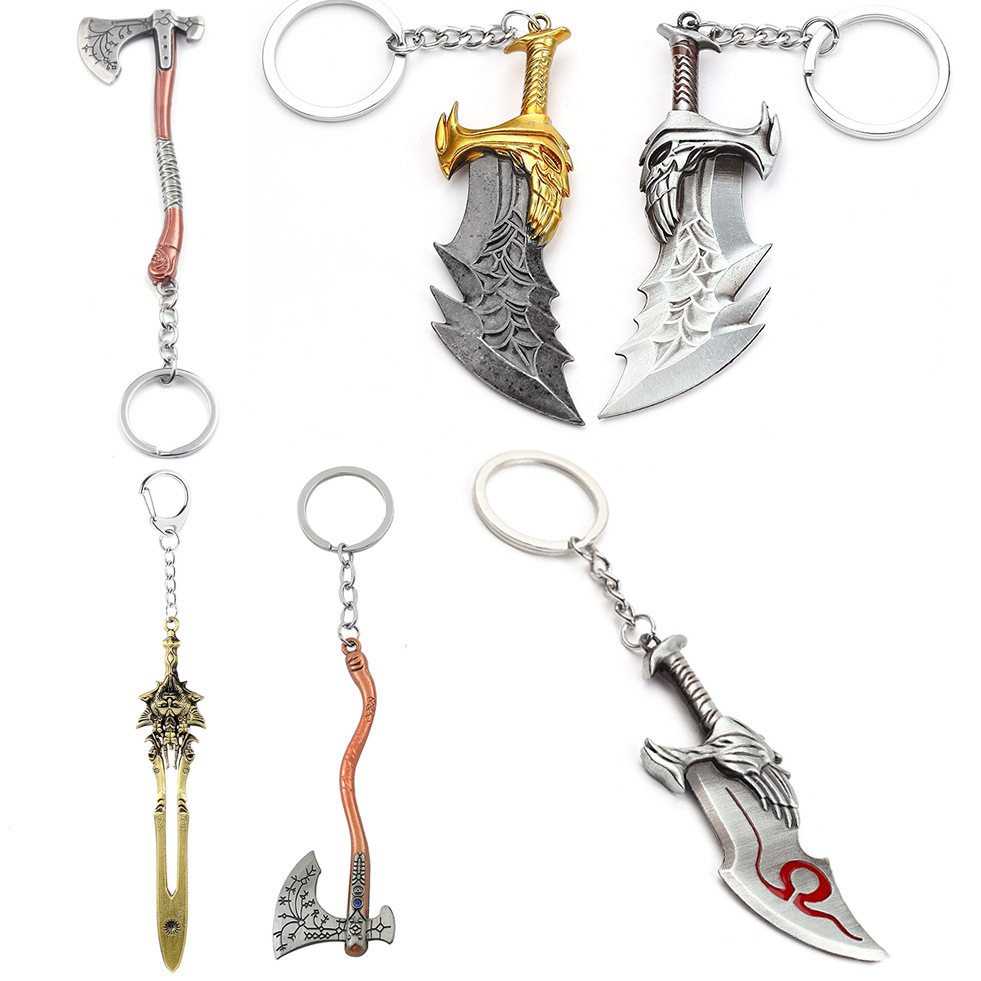 Men Accessories Chain - God of War 4 Kratos Zwaard