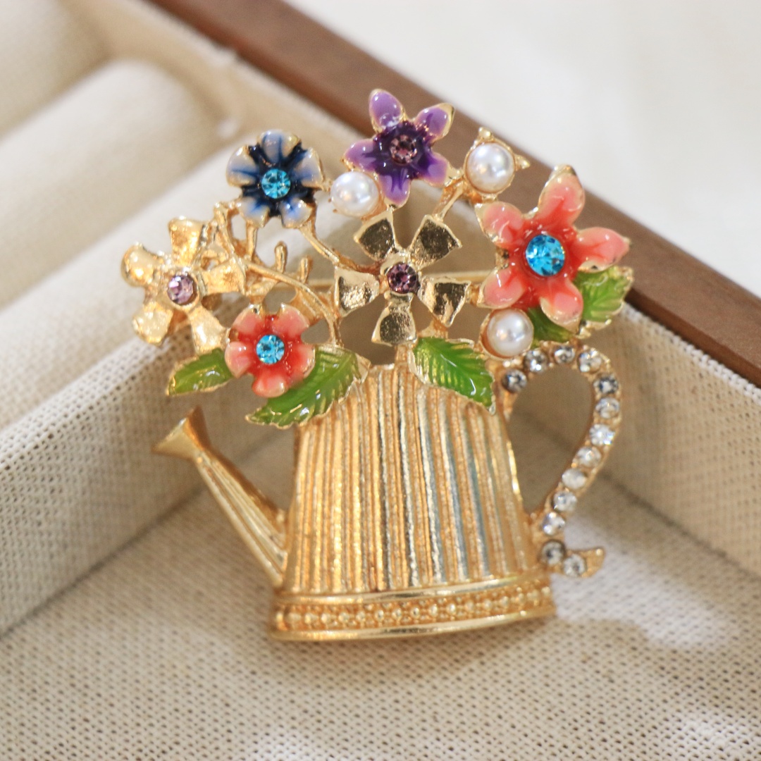 Men Accessories Bouquet - Barokke luxe bloemenboeket broche voor mannen