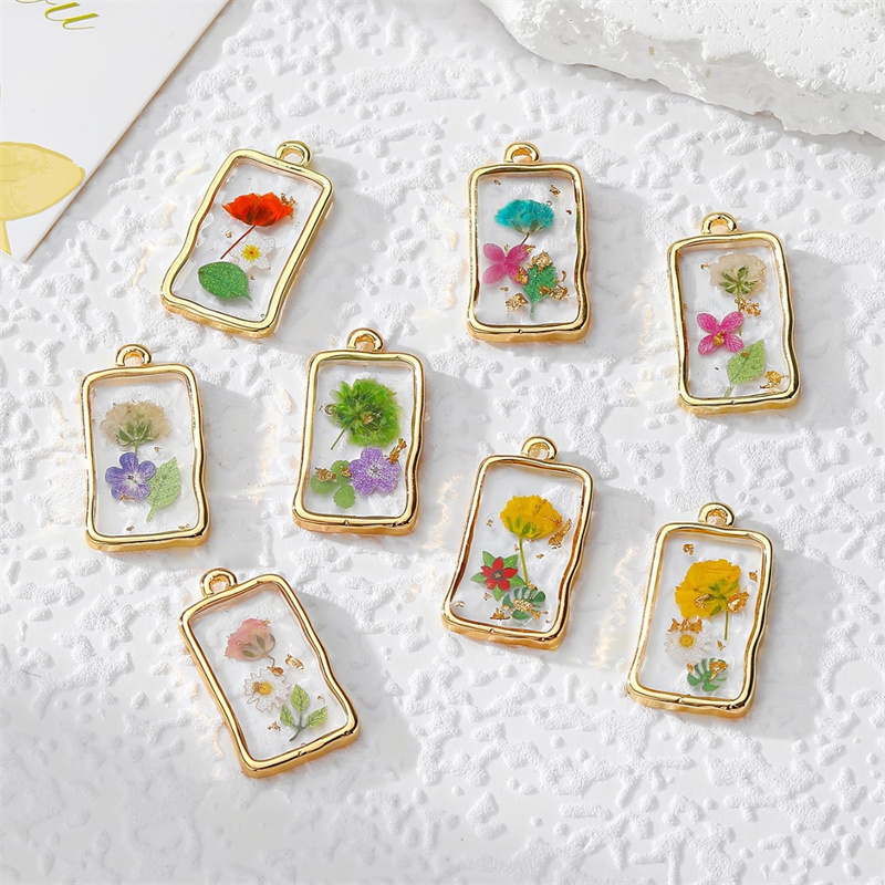 Men Accessories Locket - Nieuw aangekomen 30 stks/partij kleur bloemen