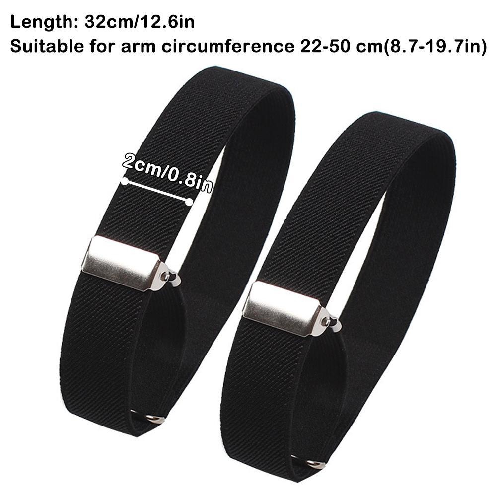 Men'S Accessories Clothing - 2 stuks verstelbare elastische armband shirtmouwhouder