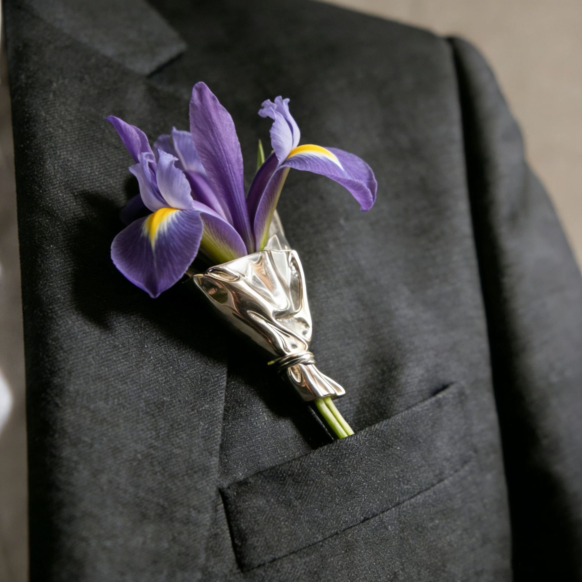 Men Accessories Bouquet - Creatieve DIY bloemstuk broche voor dames