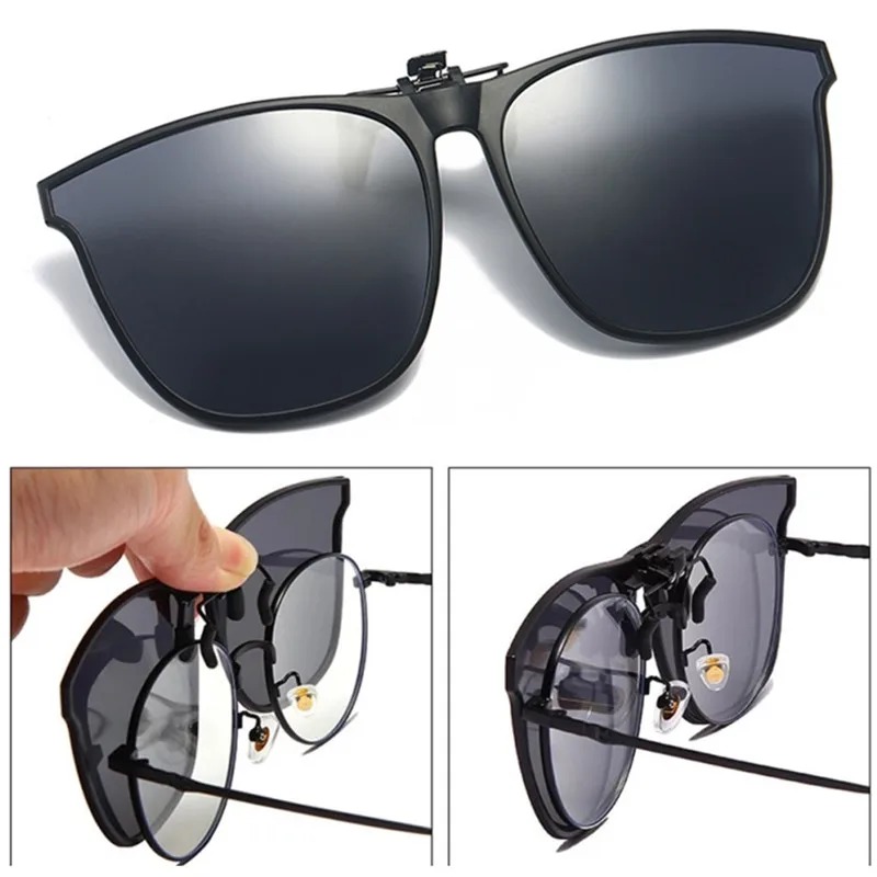 Sunglasses Polarized Men - Gepolariseerde clip-on zonnebril heren autobestuurdersbril nachtkijker
