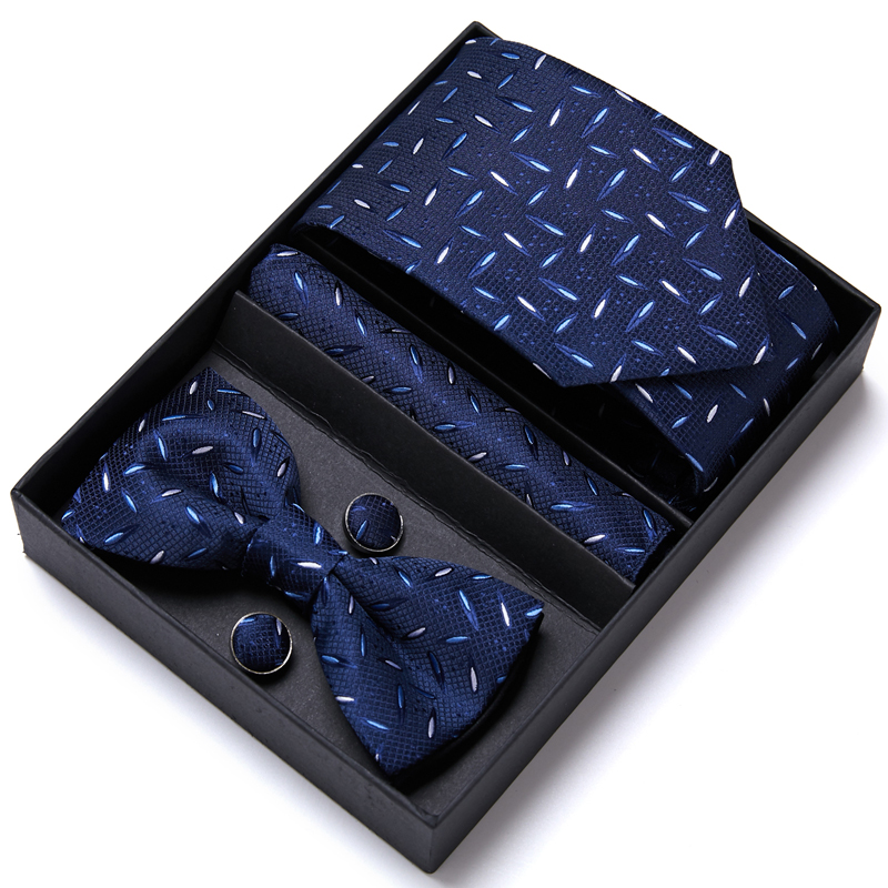 Neck Tie Set Box - Stropdas Voor Mannen Formele Jurk Tuxedo