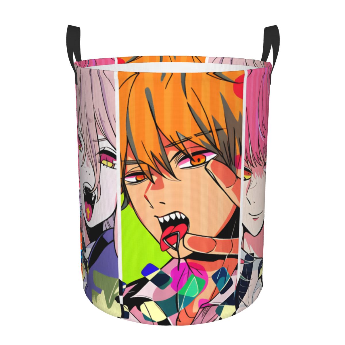 Men'S Accessories Clothing - Chainsaw Man Power Denji Wasmand Opvouwbaar