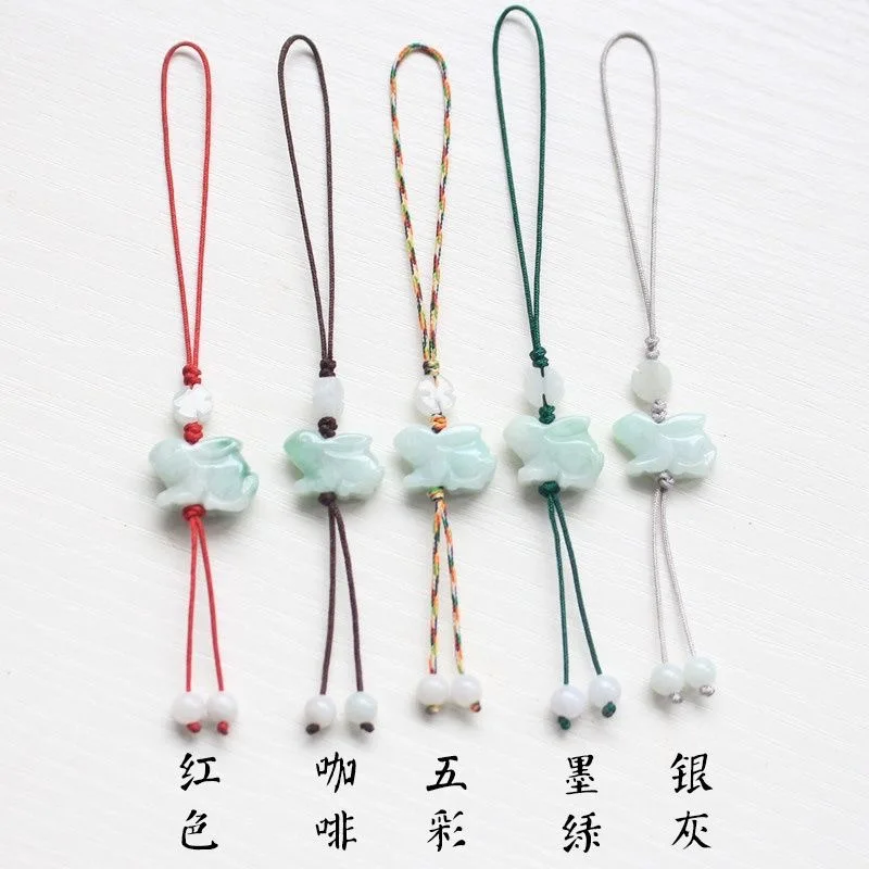 Men Accessories Chain - Maatwerk Natuurlijke Emerald Chinese Konijn Diy