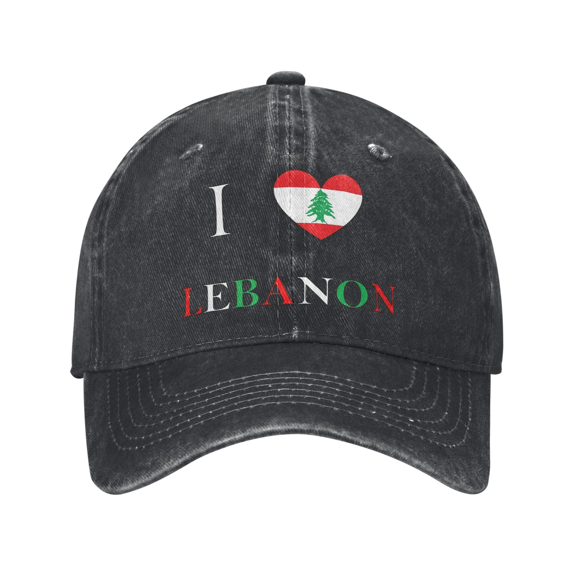 Men Accessories Lebanon - Libanon Vlag Hart Trucker Hoeden Accessoires