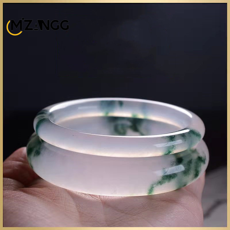Men Accessories Hand - Natuurlijke Groene Jadeite Armband Jade Armband