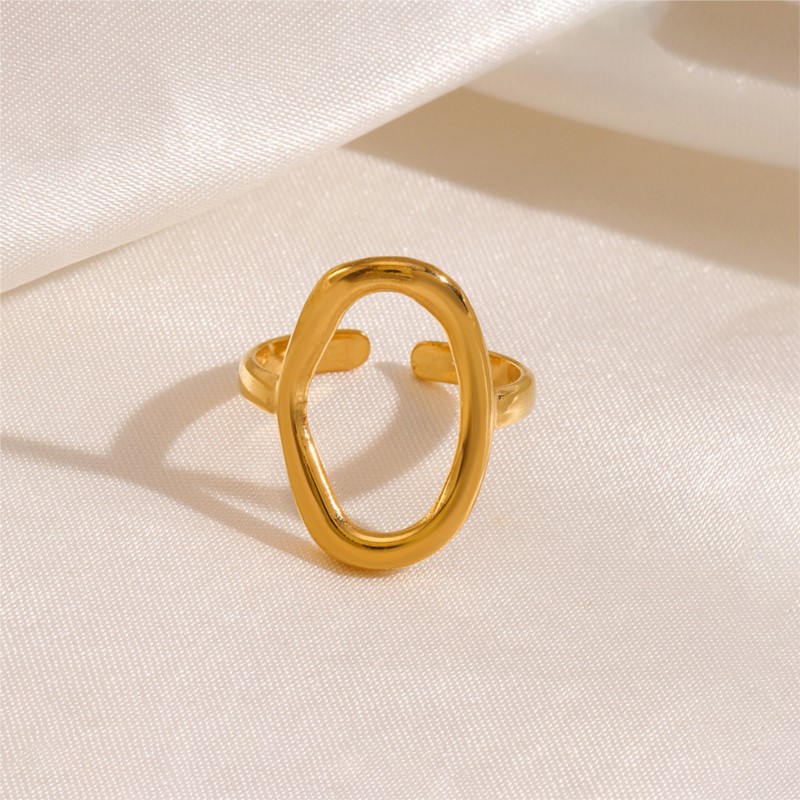 Men'S Accessories Jewelry Sale - ANENJERY 316L Rvs Holle Ovale Open
