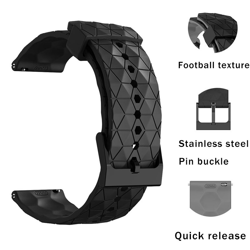20mm 22mm Sport Siliconen Horl - Men'S Accessories Hand Bands recensie en prijs