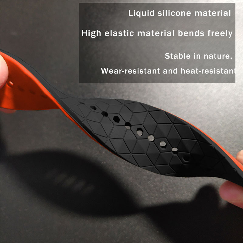 20mm 22mm Sport Siliconen Horl - Men'S Accessories Hand Bands recensie en prijs