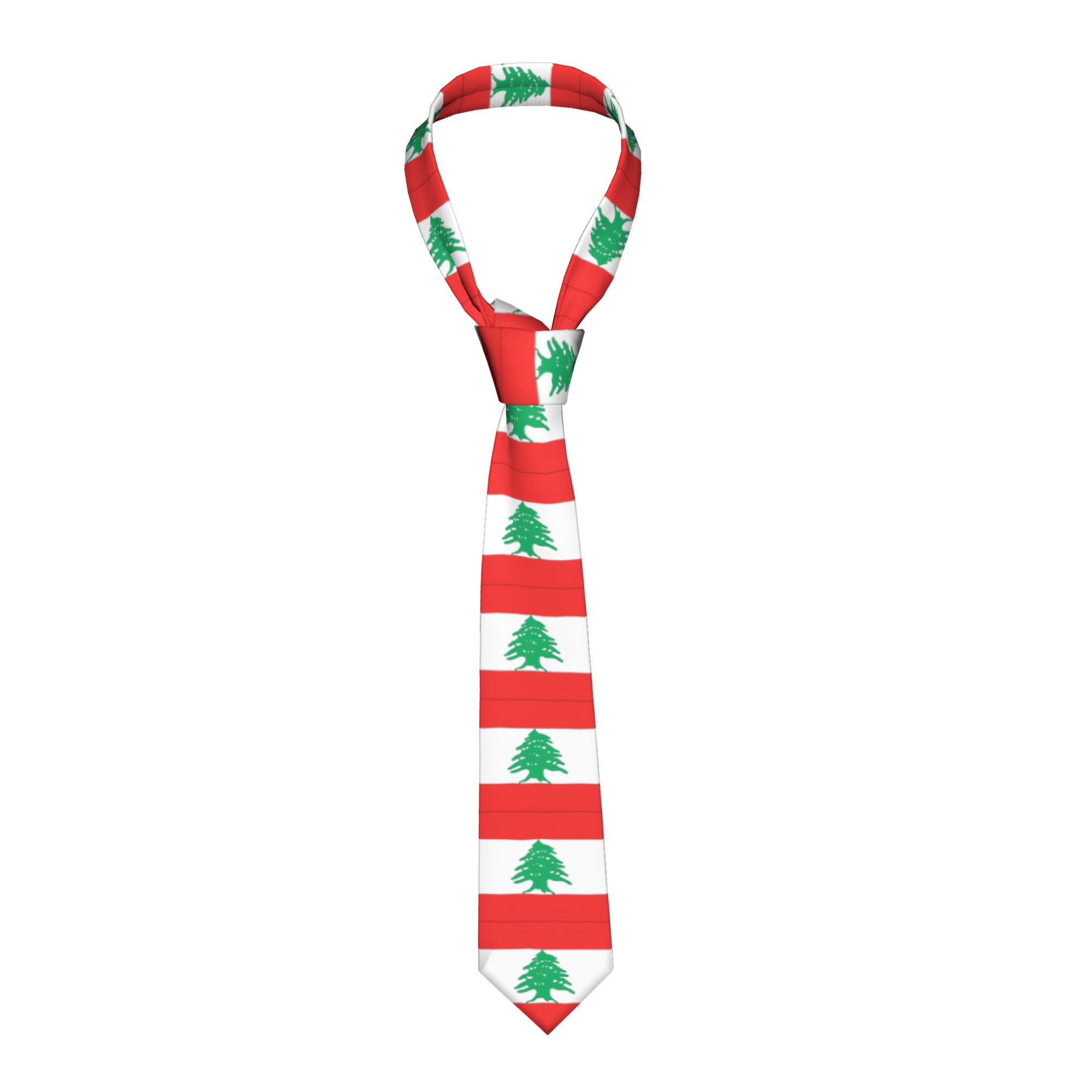 Libanon Vlag Stropdas Bruiloft - Men Accessories Lebanon recensie en prijs