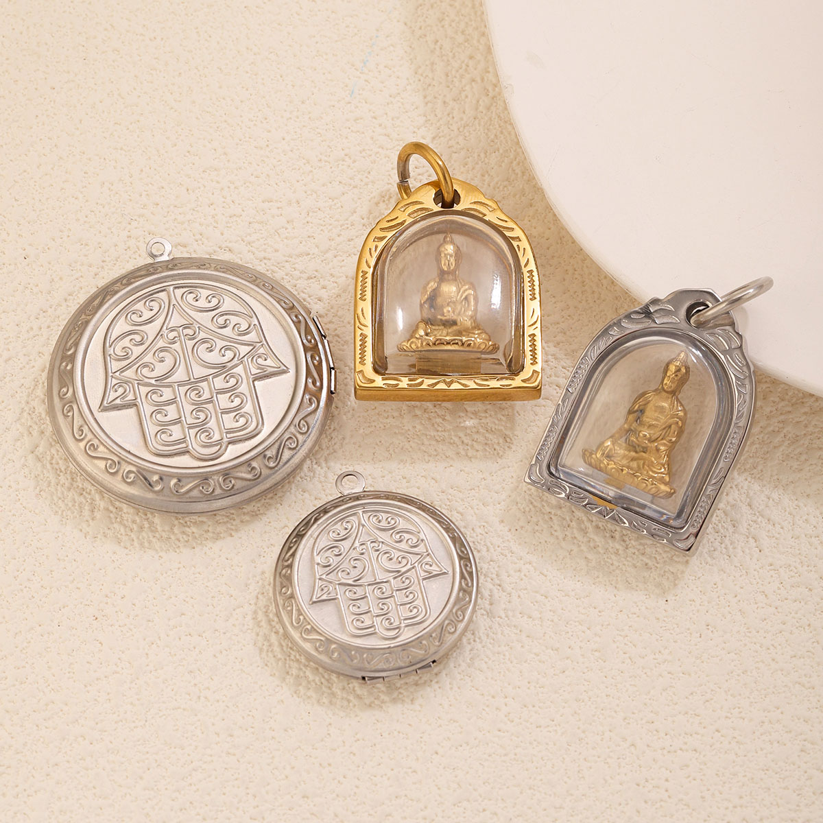 1/2 Stuks Fotolijst Charms 18K - Men Accessories Locket recensie en prijs
