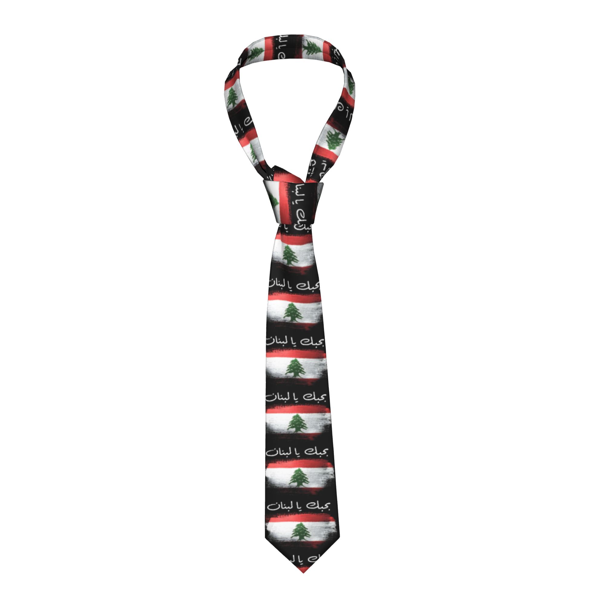Vlag van Libanon Stropdas Retr - Men Accessories Lebanon recensie en prijs