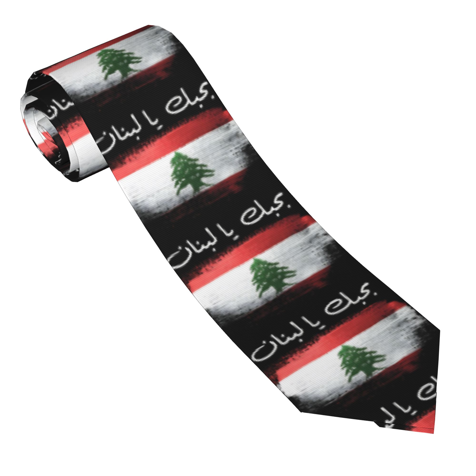 Vlag van Libanon Stropdas Retr - Men Accessories Lebanon recensie en prijs