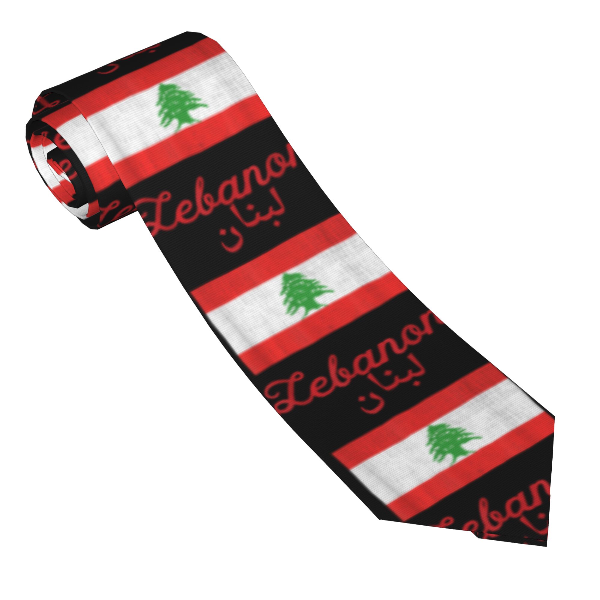 Libanon vlag stropdas retro ca - Men Accessories Lebanon recensie en prijs