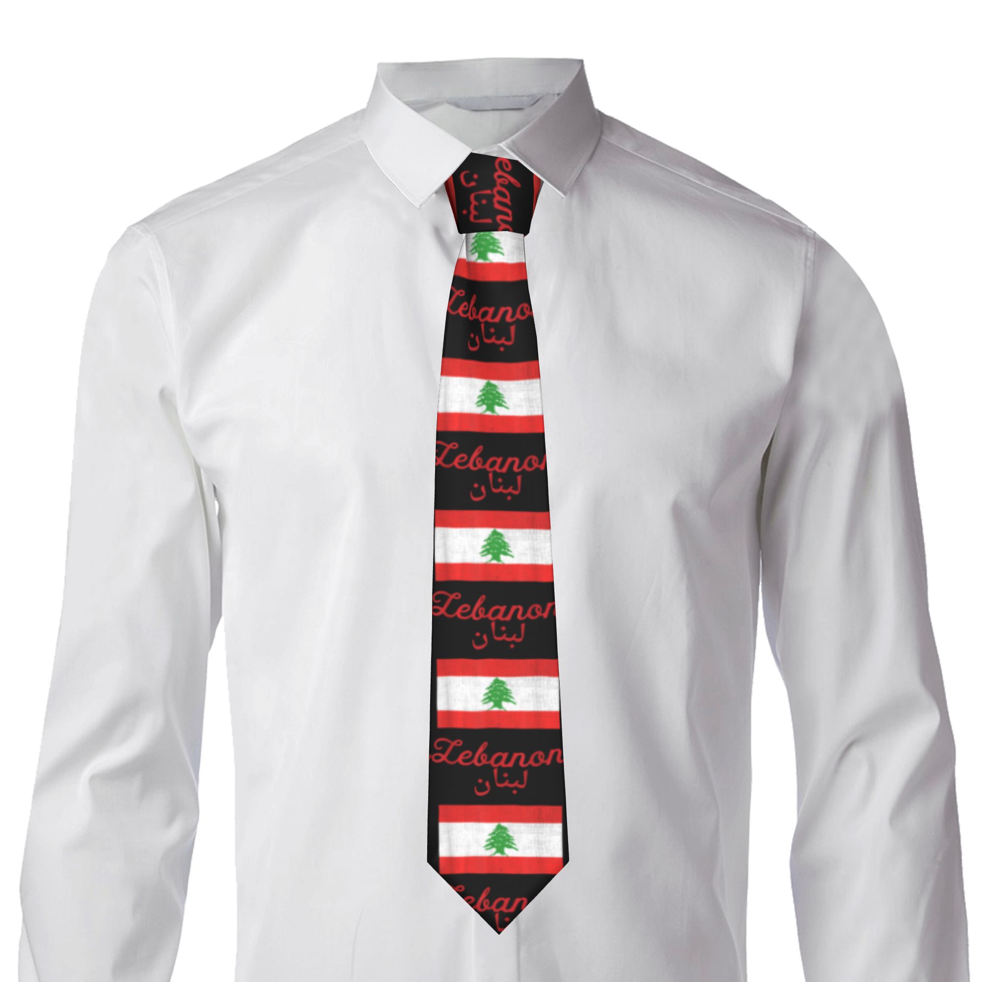 Libanon vlag stropdas retro ca - Men Accessories Lebanon recensie en prijs