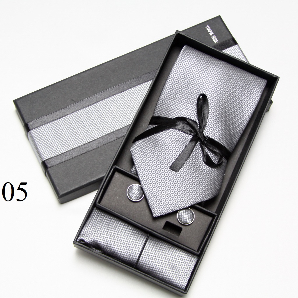 Set met stropdas, manchetknope - Neck Tie Set Box recensie en prijs