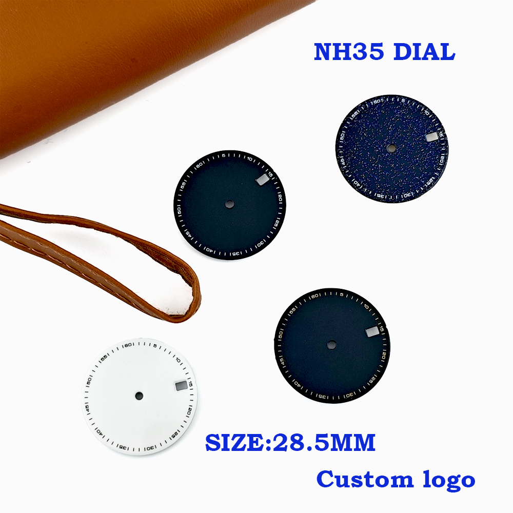 28,5 mm aangepast logo NH35 bl - Men Accessories Logo recensie en prijs