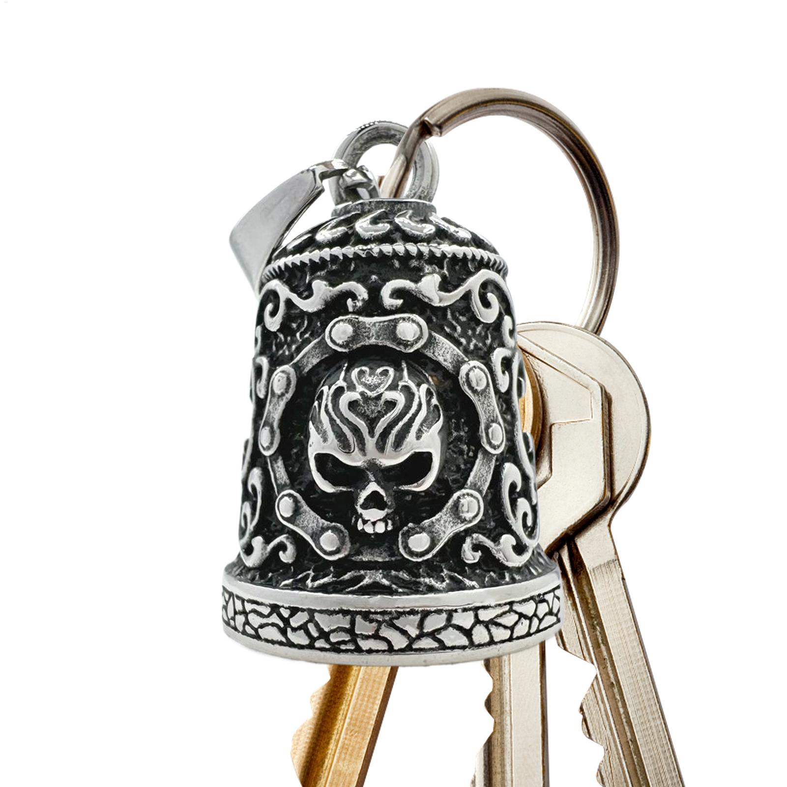 Skull Bell Charm Motorcycle Be - Men Accessories Chain recensie en prijs