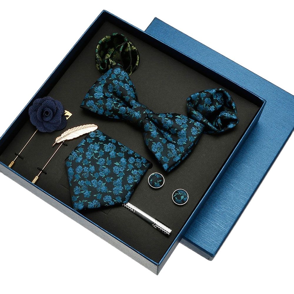 Luxe Zijden Stropdas Zakdoek S - Neck Tie Set Box recensie en prijs
