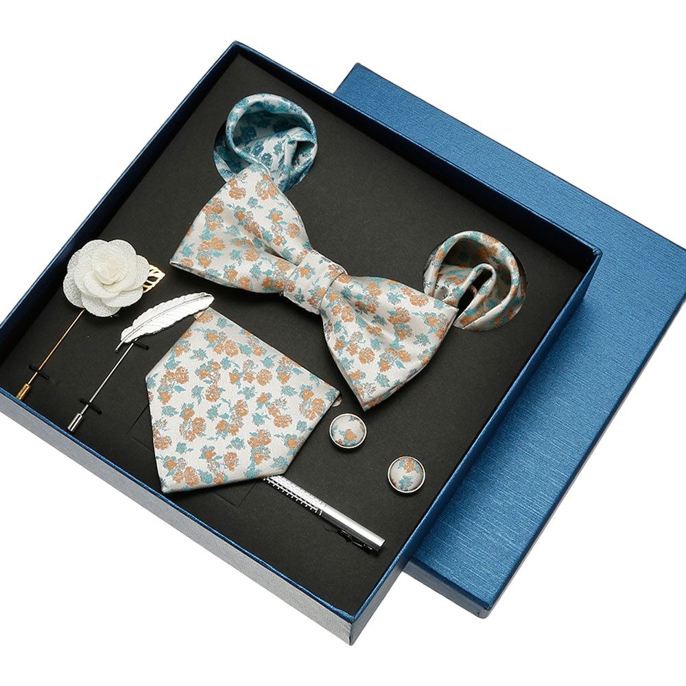 Luxe Zijden Stropdas Zakdoek S - Neck Tie Set Box recensie en prijs