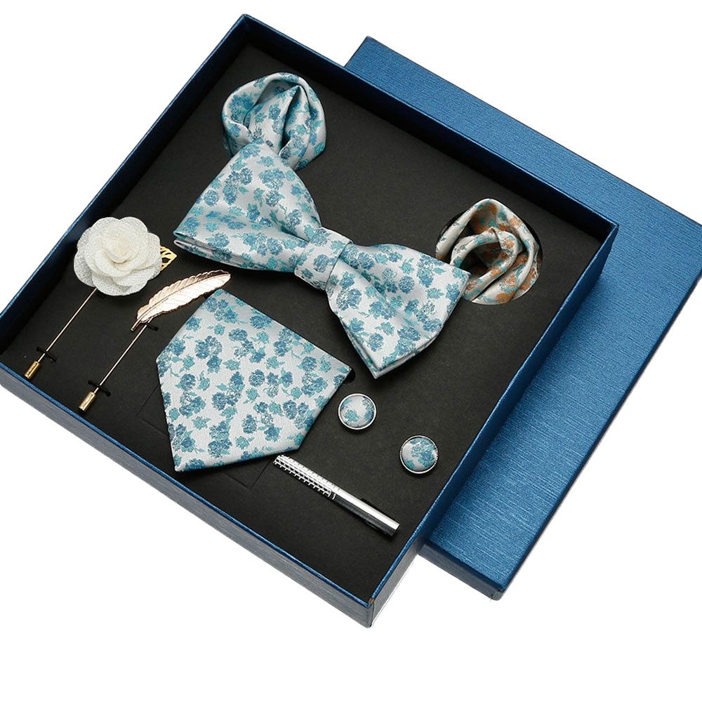 Luxe Zijden Stropdas Zakdoek S - Neck Tie Set Box recensie en prijs
