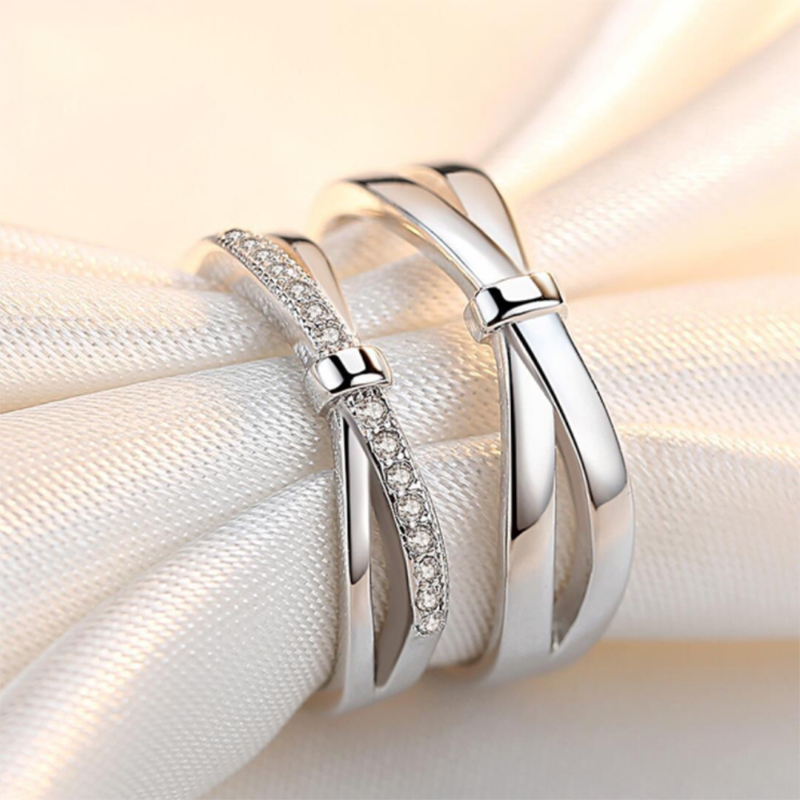 Romantische Strik Paar Ringen  - Men'S Accessories Hand Bands recensie en prijs