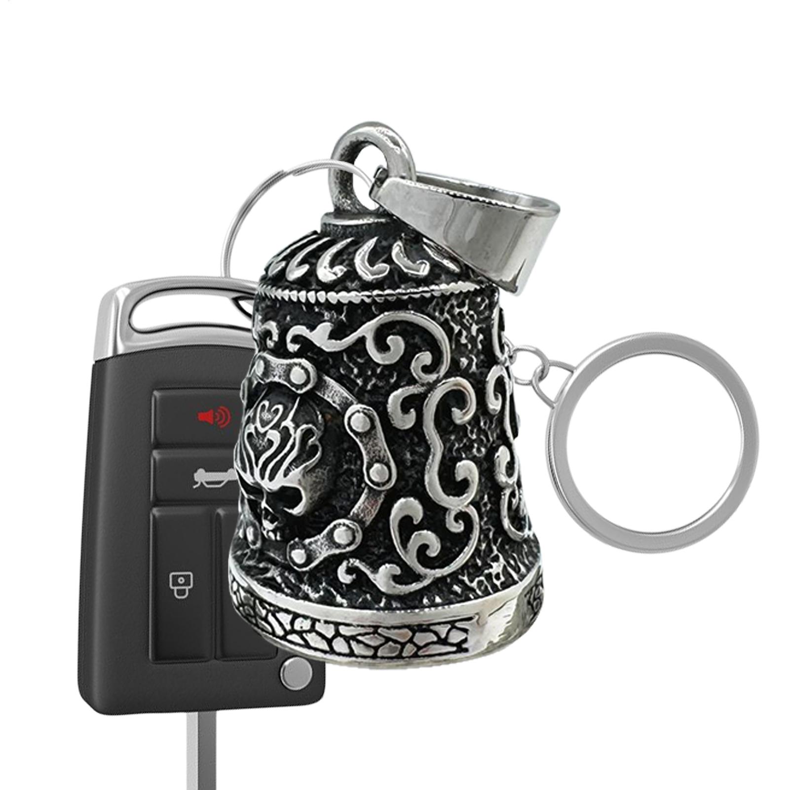 Skull Bell Charm Motorcycle Be - Men Accessories Chain recensie en prijs