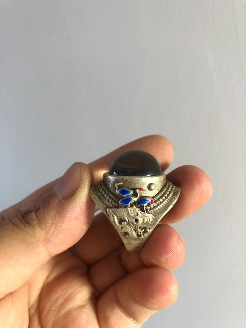 Retro Heren Statement Ring, ge - Men'S Accessories Hand Bands recensie en prijs