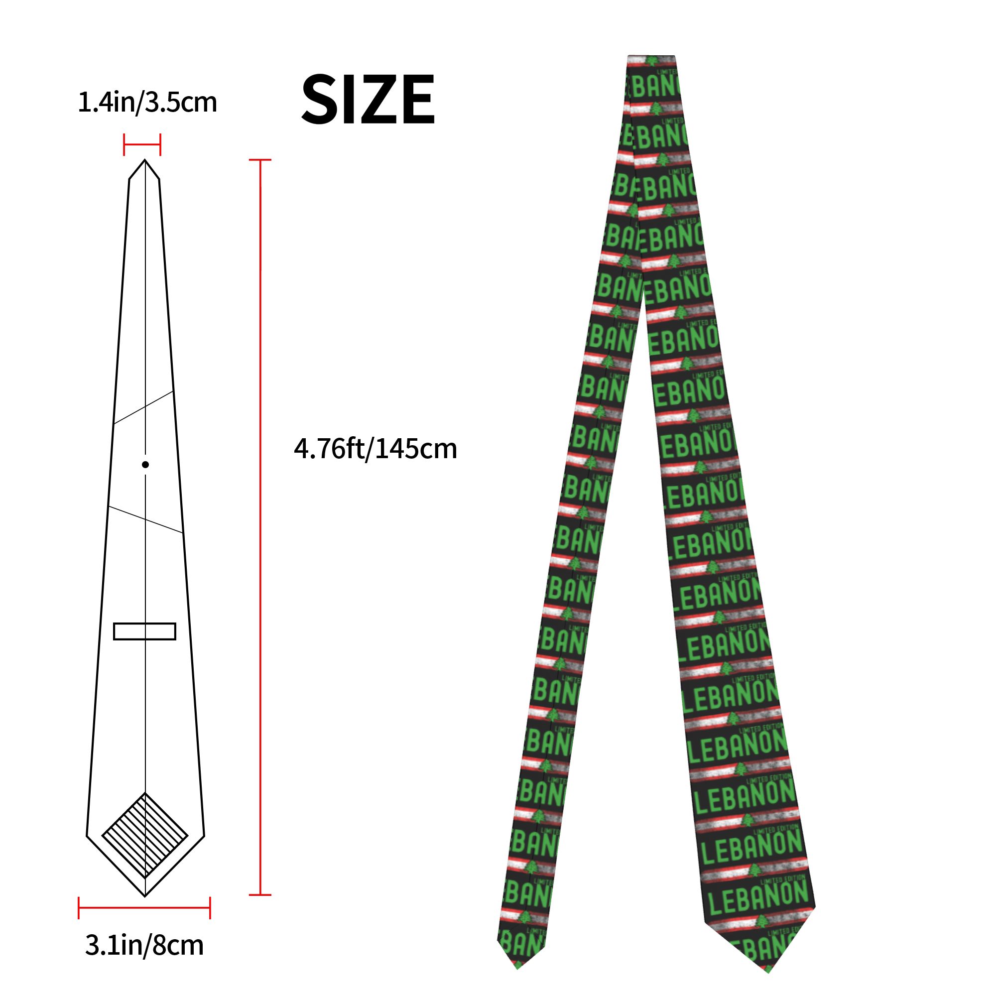 Libanon Vlag Patriottische Lib - Men Accessories Lebanon recensie en prijs
