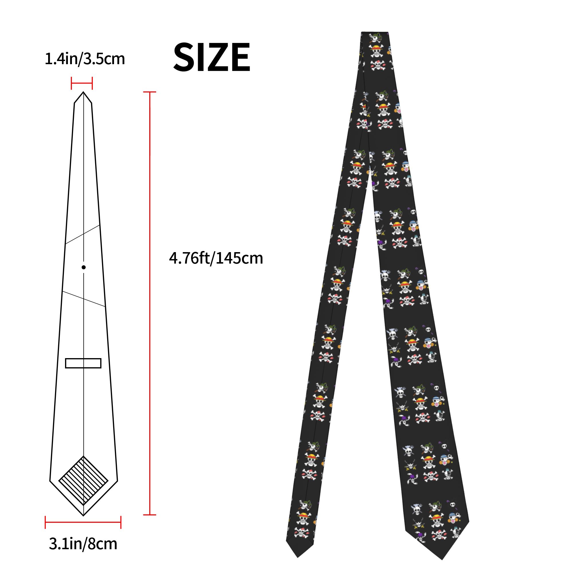 Stropdas met piratenvlaglogo,  - Men Accessories Logo recensie en prijs