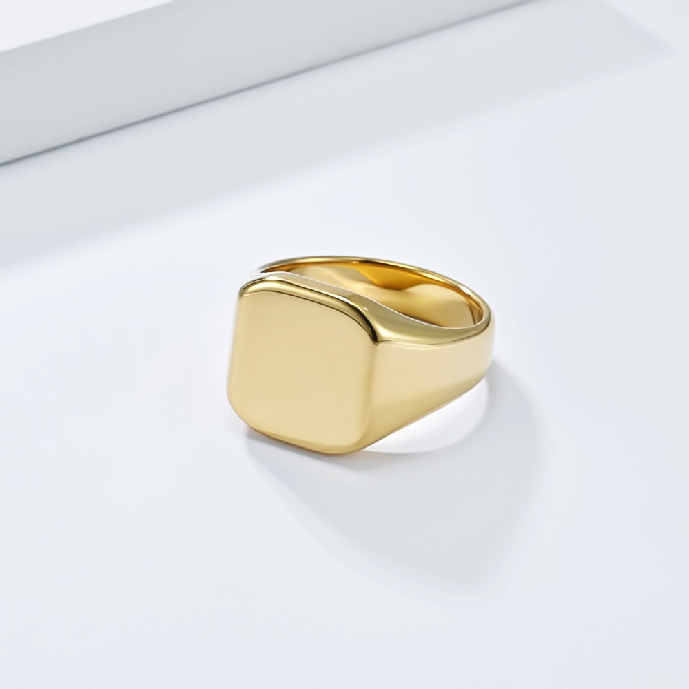 Somen Signet Vierkante Wolfraa - Signet Ring Men recensie en prijs