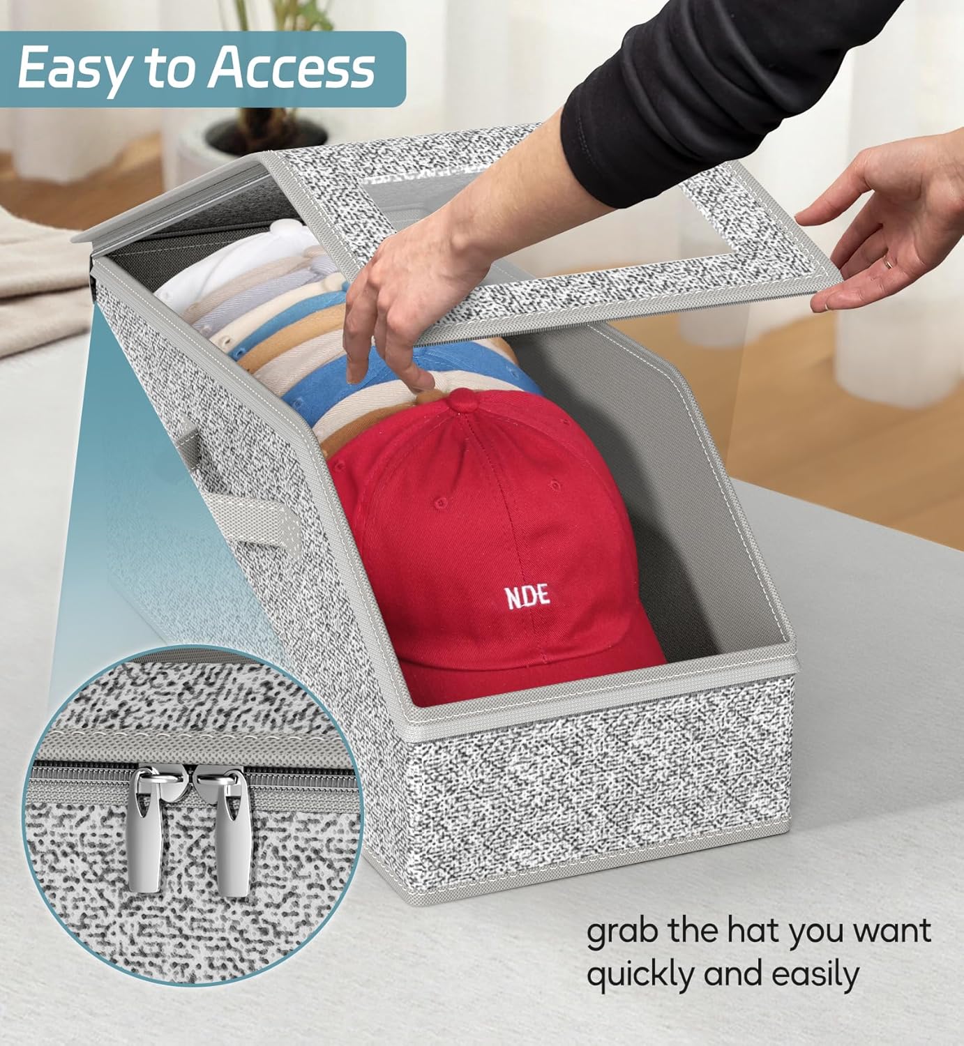 AOODA 2 STUKS Stapelbare Hoede - Men'S Accessories Rack recensie en prijs