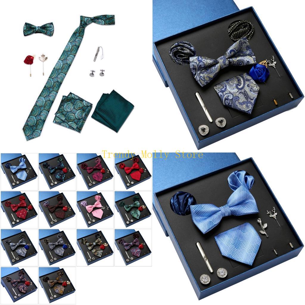 N5KB 9 STKS Herenmode Stropdas - Neck Tie Set Box recensie en prijs