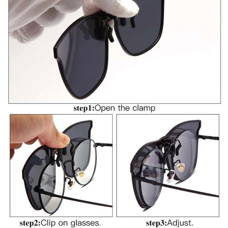 Gepolariseerde clip-on zonnebr - Sunglasses Polarized Men recensie en prijs