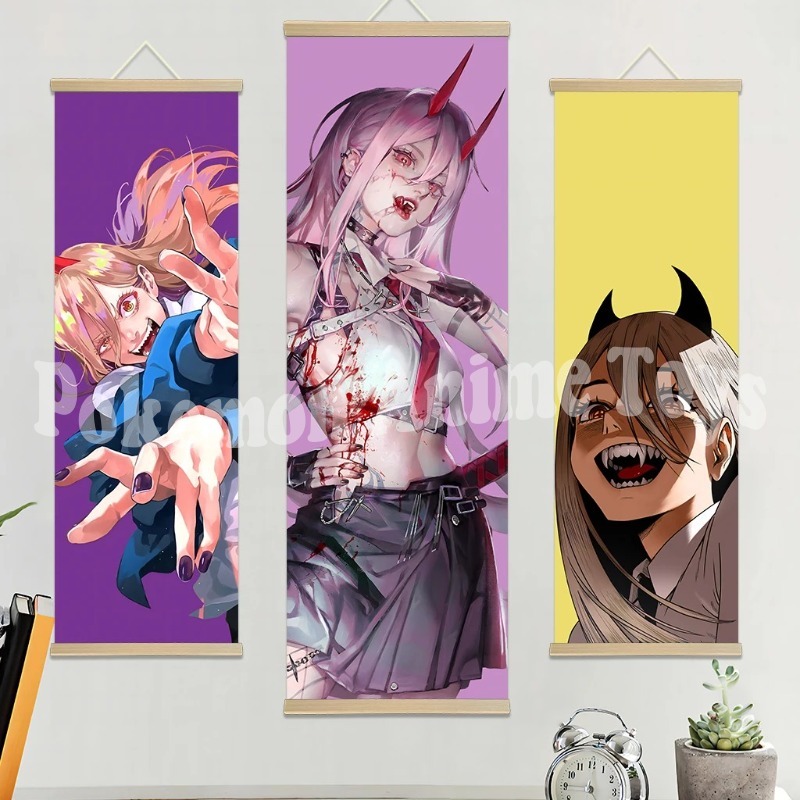 Chainsaw Man Anime Poster Wood - Men'S Accessories Rack recensie en prijs