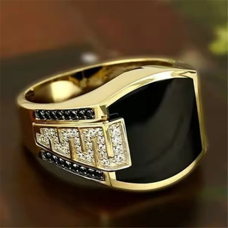 Signet Vierkante Vinger Ringen - Signet Ring Men recensie en prijs