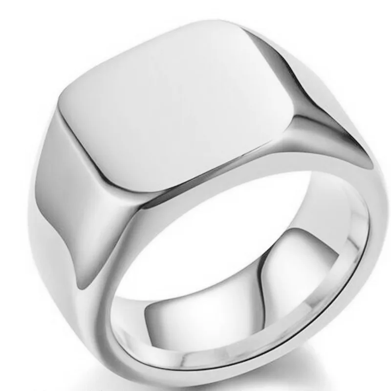 Signet Vierkante Vinger Ringen - Signet Ring Men recensie en prijs