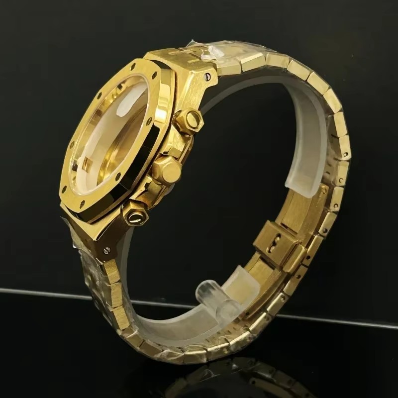 41mm Rose Goud Zwart Horloge M - Men Accessories Logo recensie en prijs