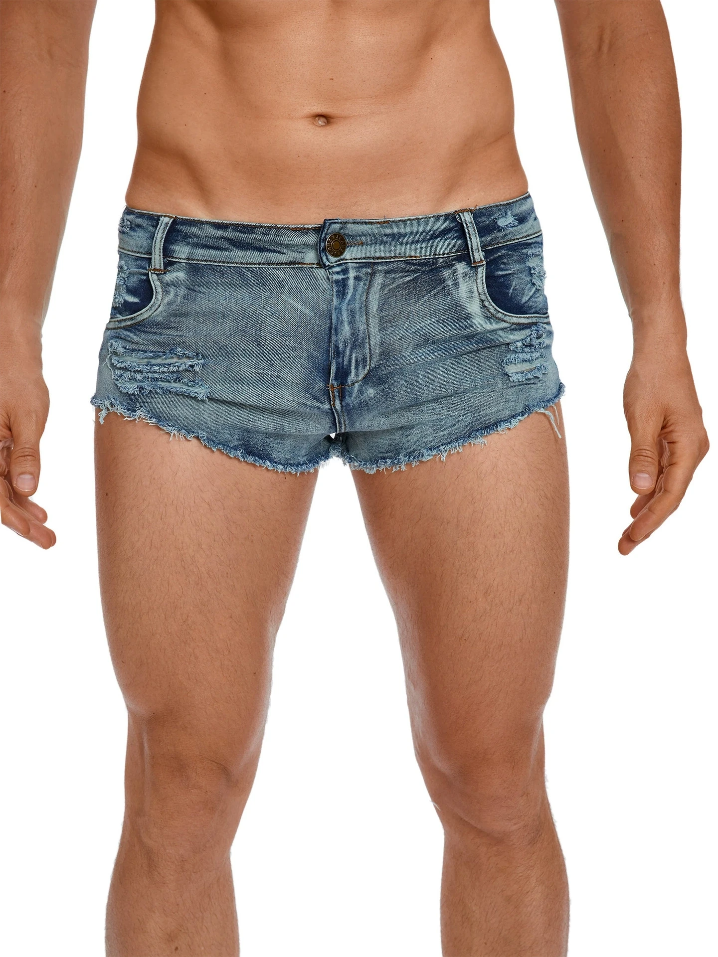 Heren jeansshorts met lage tai - Men'S Accessories Clothing recensie en prijs
