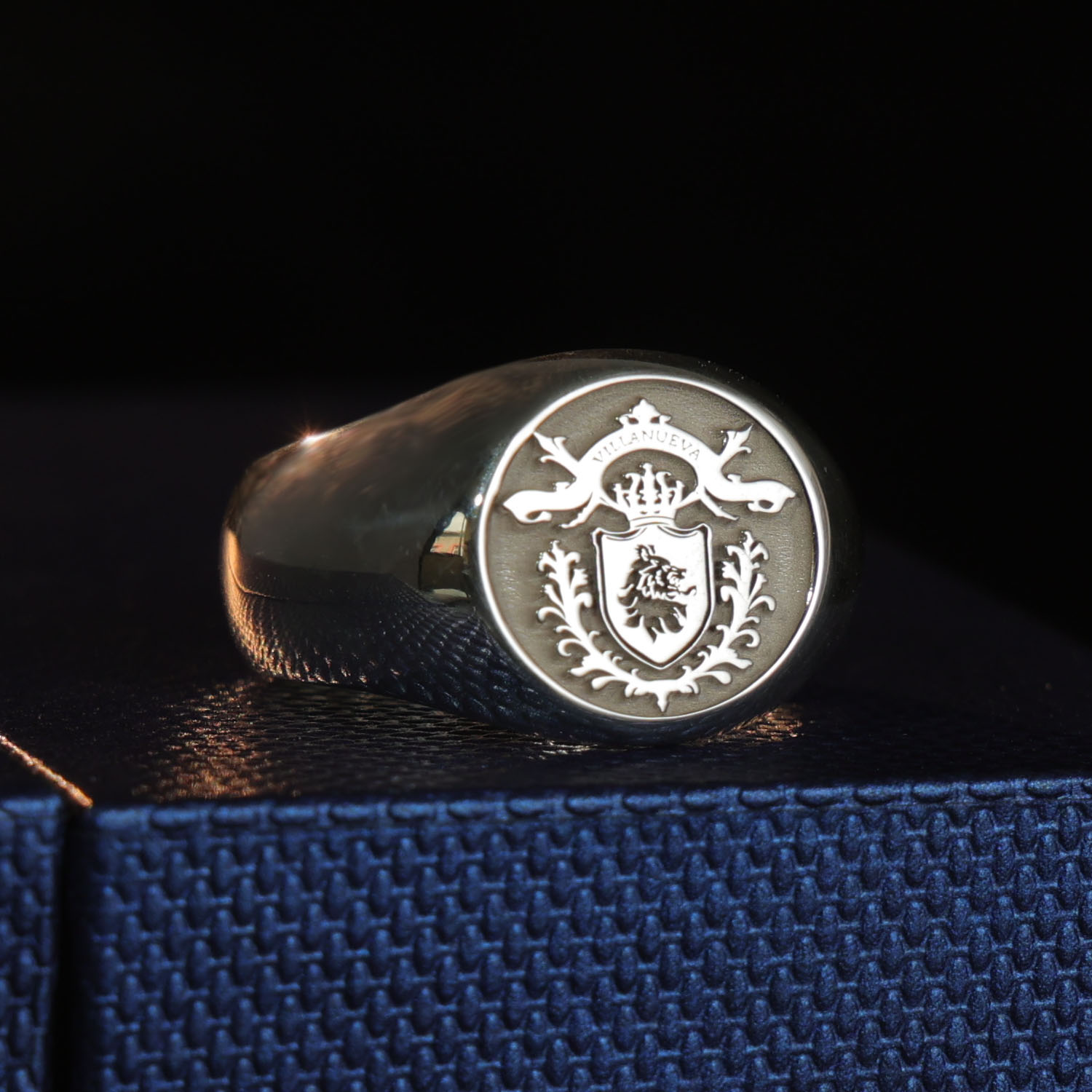 17 mm ronde 925 massief zilver - Signet Ring Men recensie en prijs