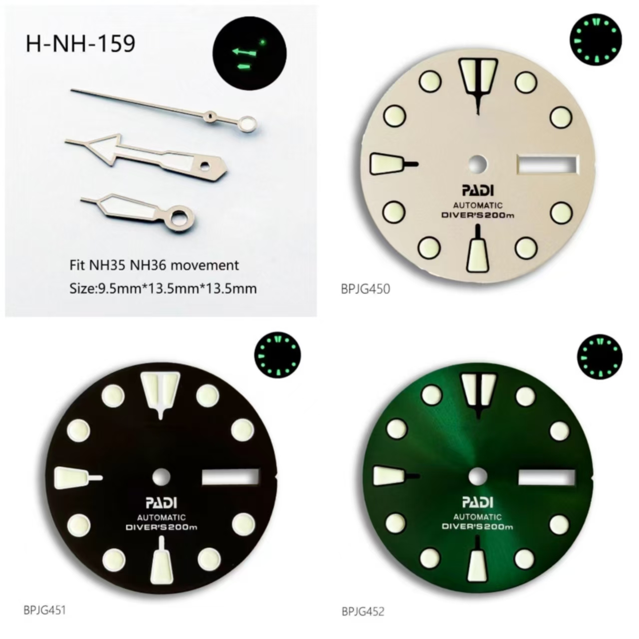 Hot verkopende 28,5 mm NH36 PA - Men Accessories Logo recensie en prijs