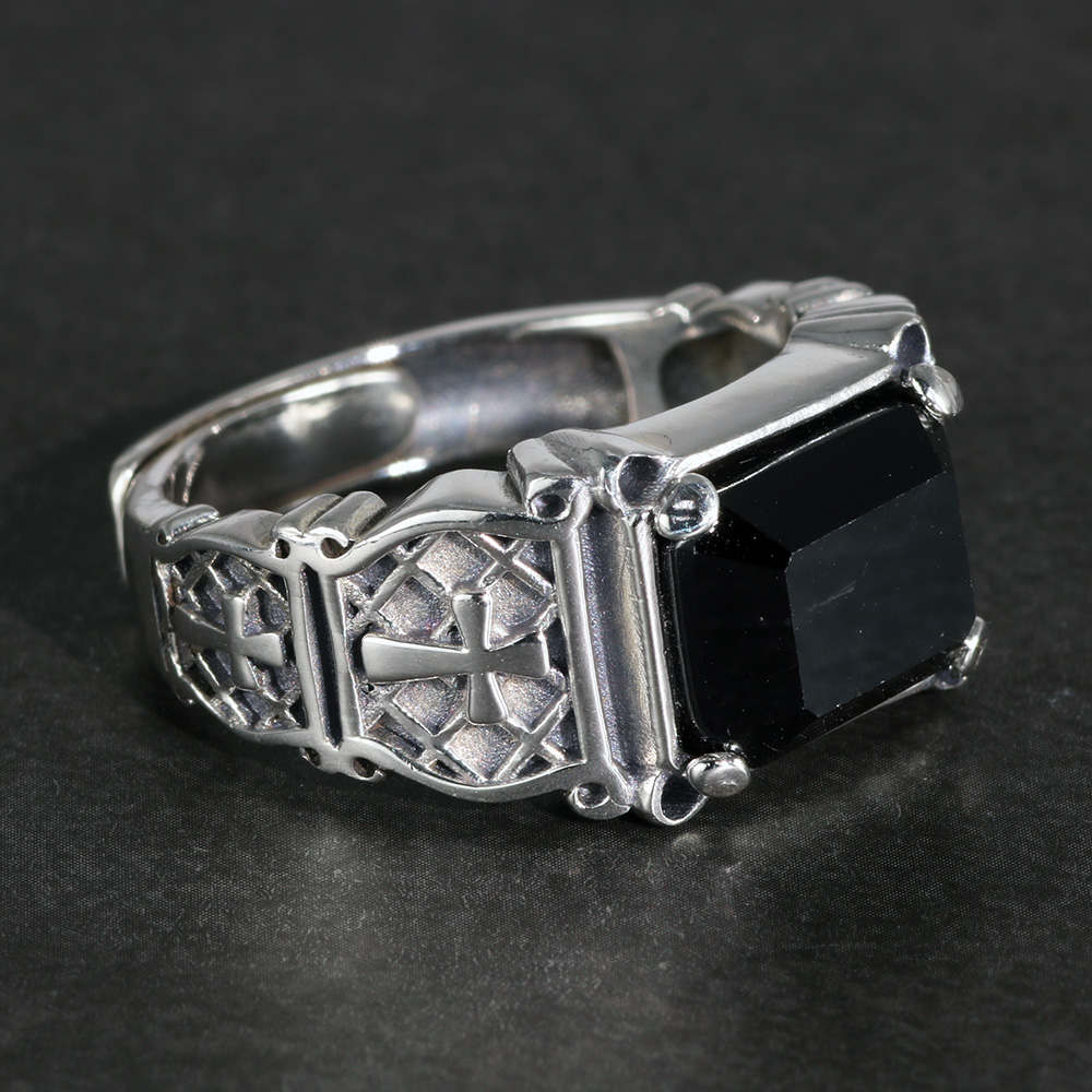 Vintage Punk Zilver 925 Sierad - Signet Ring Men recensie en prijs